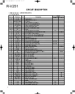 Preview for 4 page of Kenwood R-V251 Service Manual