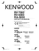 Kenwood RA-5000 Instruction Manual preview