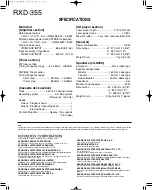 Preview for 28 page of Kenwood RXD-355 Service Manual