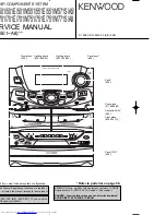 Kenwood RXD-501 Service Manual preview