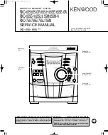 Kenwood RXD-655 Service Manual preview