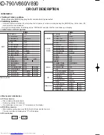 Preview for 6 page of Kenwood RXD-790 Service Manual