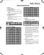 Preview for 5 page of Kenwood RXD-M33V Service Manual