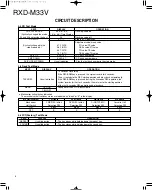 Preview for 6 page of Kenwood RXD-M33V Service Manual