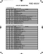 Preview for 9 page of Kenwood RXD-M33V Service Manual