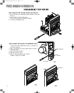 Preview for 4 page of Kenwood RXD-M65V-H Service Manual