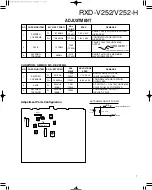 Preview for 7 page of Kenwood RXD-V252 Service Manual