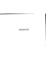 Preview for 34 page of Kenwood RZ-1 Instruction Manual