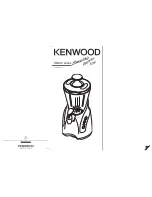 Kenwood SB240 series Instructions Manual preview