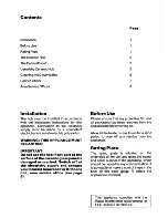 Preview for 3 page of Kenwood SD 305 Operating Instructions Manual