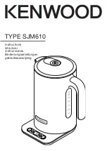 Kenwood SJM610 Instructions Manual preview