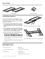 Preview for 2 page of Kenwood SK-70MB Installation Manual