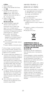 Preview for 32 page of Kenwood SKM03 Instructions Manual