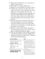 Preview for 3 page of Kenwood SKM030A series Instructions Manual