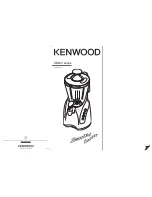 Kenwood Smoothie Concert Instructions Manual preview