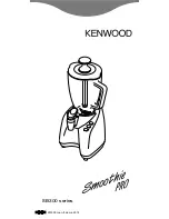 Предварительный просмотр 1 страницы Kenwood Smoothie Pro SB300 series User Manual