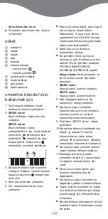 Предварительный просмотр 133 страницы Kenwood Smoothie SB260 series Instructions And Recipe Ideas