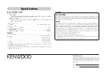 Предварительный просмотр 8 страницы Kenwood Sovereign MX-5000 User Manual