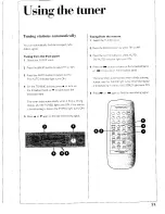 Preview for 21 page of Kenwood Spectrum 460 AV Using Instructions