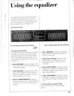 Preview for 25 page of Kenwood Spectrum 460 AV Using Instructions