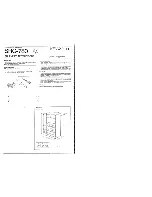 Kenwood SRC-780 Assembly Instructions preview