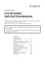 Preview for 3 page of Kenwood STZ-RF200WD Instruction Manual