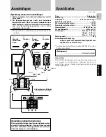 Предварительный просмотр 9 страницы Kenwood SW-05HT Instruction Manual