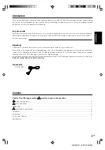 Preview for 3 page of Kenwood SW-38HT Instruction Manual