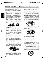 Preview for 4 page of Kenwood SW-38HT Instruction Manual