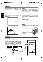 Предварительный просмотр 6 страницы Kenwood SW-38HT Instruction Manual