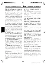 Предварительный просмотр 16 страницы Kenwood SW-38HT Instruction Manual