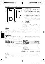 Предварительный просмотр 24 страницы Kenwood SW-38HT Instruction Manual