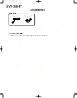 Preview for 2 page of Kenwood SW-38HT Service Manual