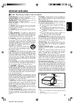 Предварительный просмотр 3 страницы Kenwood SW-40HT Instruction Manual