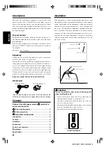 Предварительный просмотр 4 страницы Kenwood SW-40HT Instruction Manual