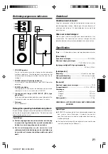 Предварительный просмотр 21 страницы Kenwood SW-40HT Instruction Manual