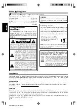 Preview for 2 page of Kenwood SW-508ES Instruction Manual