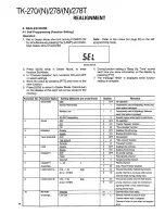 Предварительный просмотр 14 страницы Kenwood T-270 Service Manual