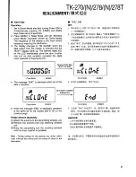 Предварительный просмотр 31 страницы Kenwood T-270 Service Manual