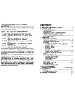 Предварительный просмотр 3 страницы Kenwood TH-25 Series Instruction Manual