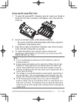 Предварительный просмотр 11 страницы Kenwood TH-255A Instruction Manual