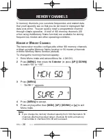 Предварительный просмотр 34 страницы Kenwood TH-255A Instruction Manual