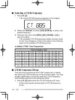 Предварительный просмотр 52 страницы Kenwood TH-255A Instruction Manual