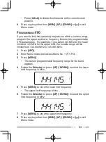 Предварительный просмотр 71 страницы Kenwood TH-255A Instruction Manual