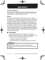 Предварительный просмотр 78 страницы Kenwood TH-255A Instruction Manual