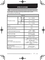 Предварительный просмотр 85 страницы Kenwood TH-255A Instruction Manual