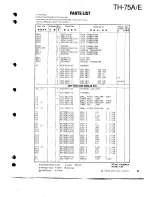 Предварительный просмотр 37 страницы Kenwood TH-75A/E Service Manual