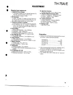 Предварительный просмотр 45 страницы Kenwood TH-75A/E Service Manual