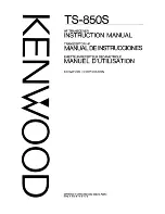 Kenwood TH-77A Instruction Manual предпросмотр
