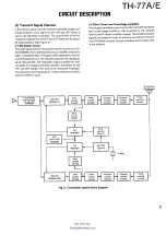 Предварительный просмотр 9 страницы Kenwood TH-77A Service Manual